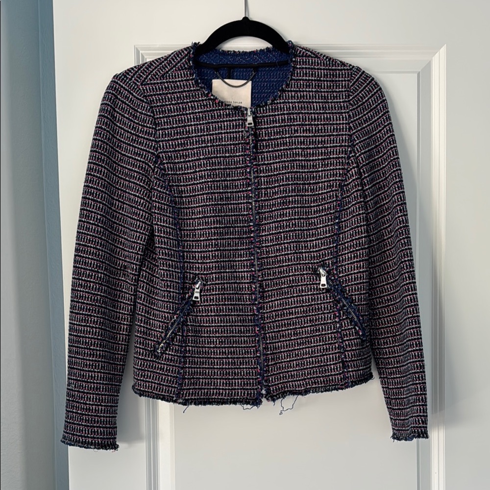 Rebecca Taylor Tweed Jacket Size 4